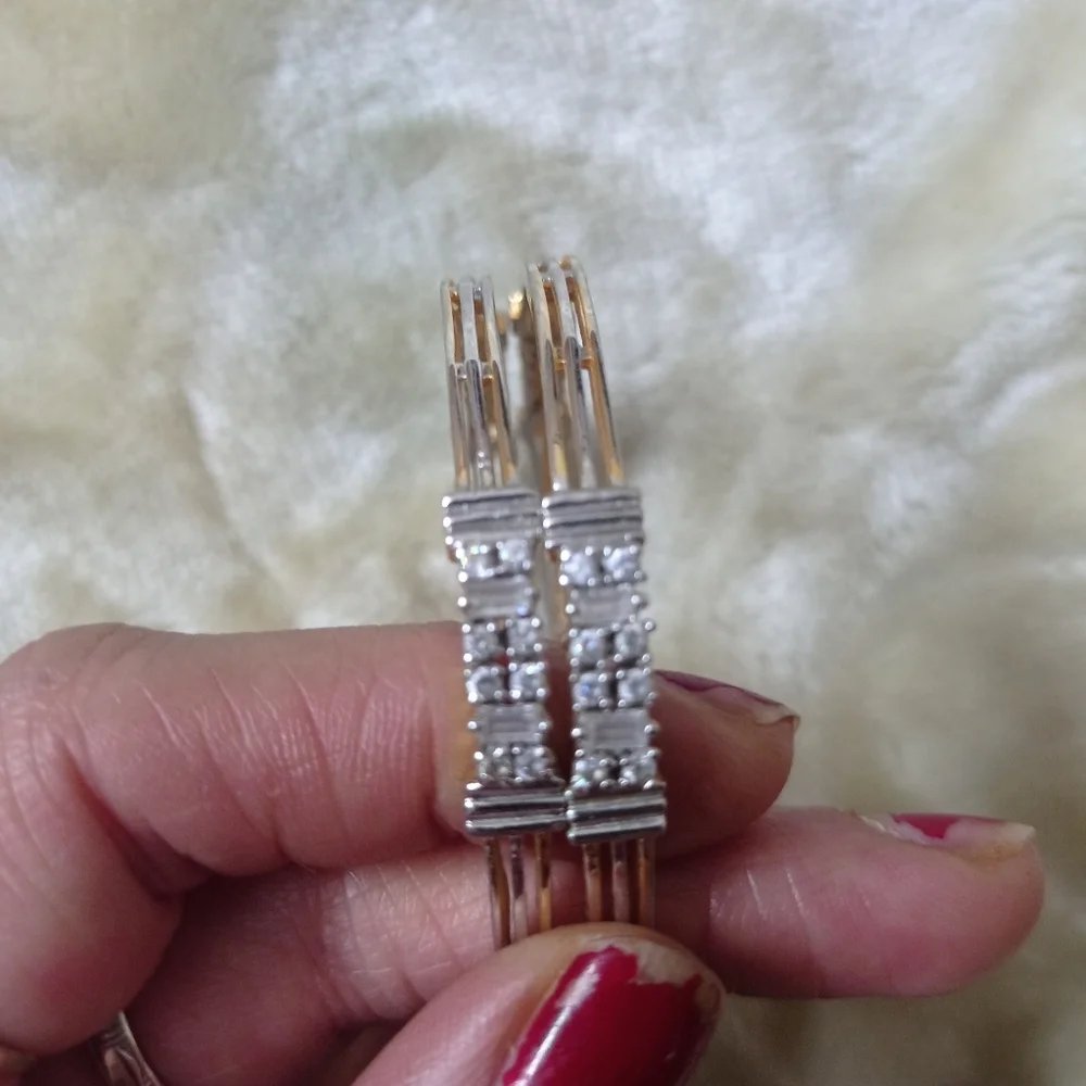 Golden AD bangles - Picture 3 of 5